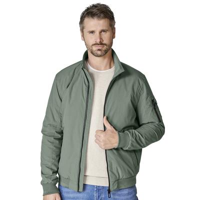 Blouson CASAMODA "CASAMODA Blouson uni", Herren, Gr. XL, eukalyptus, 100% Polyester, Jacken Blouson