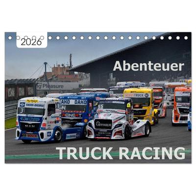 Abenteuer TRUCK RACING (Tischkalender 2026 DIN A5 quer), CALVENDO Monatskalender