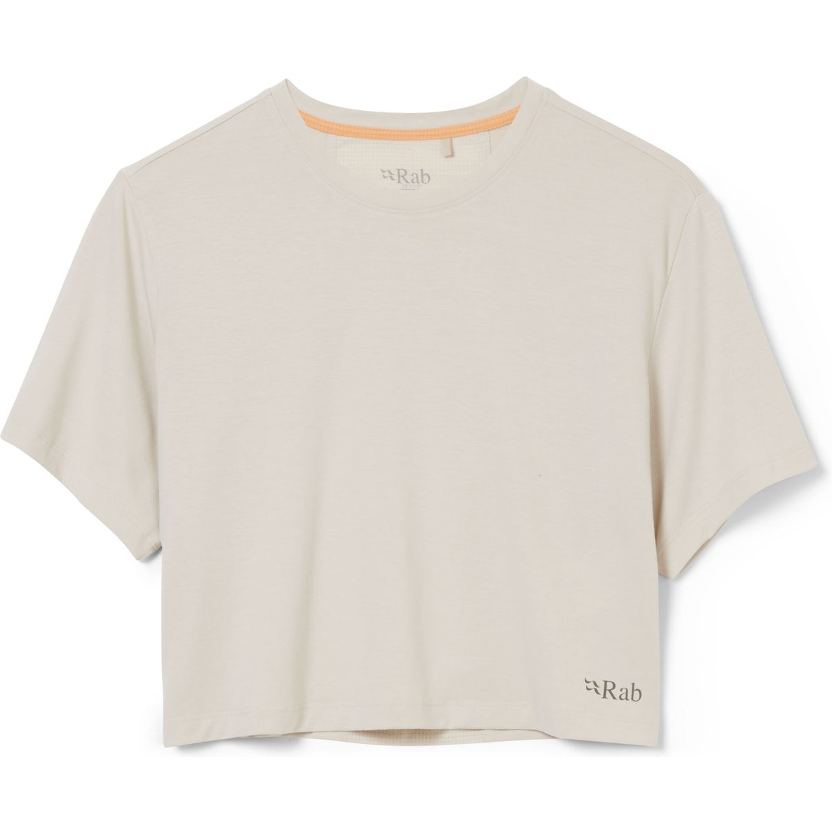 Rab Rivelin Crop Tee Wmns pebble (PBE) 16 QBL-77-PBE-16