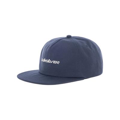 Snapback Cap QUIKSILVER "Dna Omni", Herren, blau (schwarz navy), Obermaterial: 100% Polyester., Caps