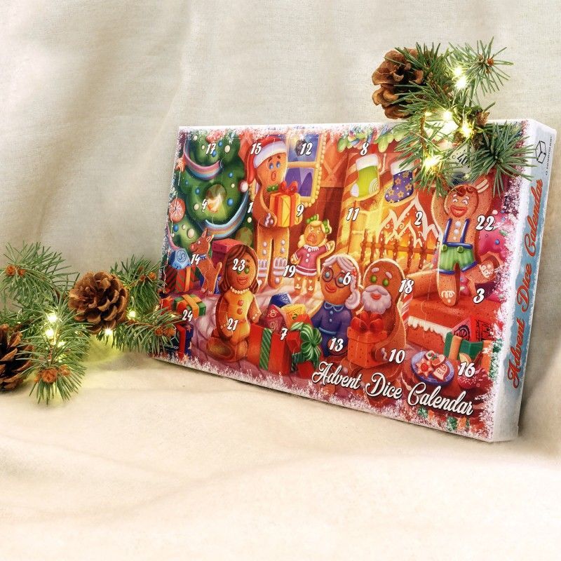 Q-Work Noppa-joulukalenteri - Advent Dice Calendar #06