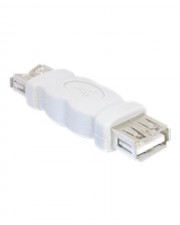 Delock Gender Changer USB - USB Typ A, 4-polig (W) - USB Typ A, 4-polig (W) - Grau (65012)