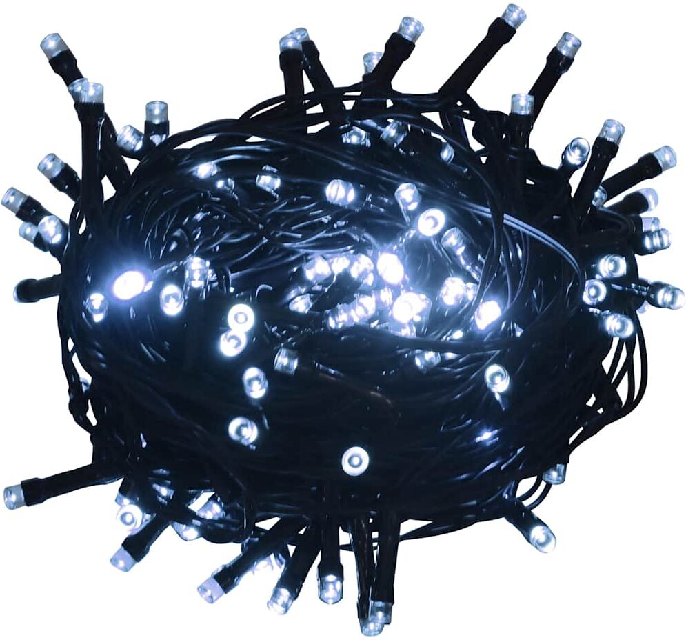 vidaXL Tira de luces con 300 LED PVC blanco frío 30 m Blanco Frío
