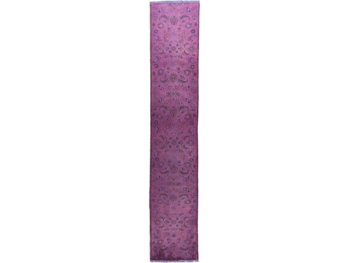 Vintage Colored Teppich 69x292 Handgeknüpft Modern Orientteppich Perserteppich Läufer Wolle