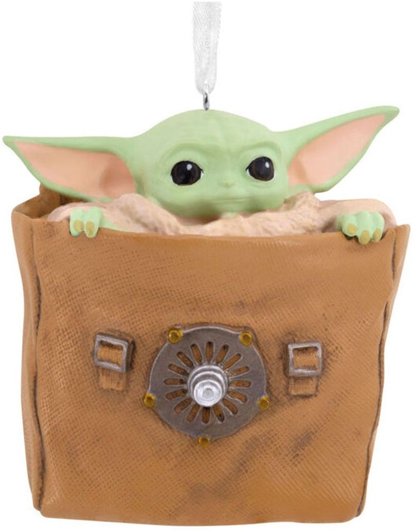 Hallmark Figura 7 cm Grogu bolso Mando The Mandalorian Star Wars .