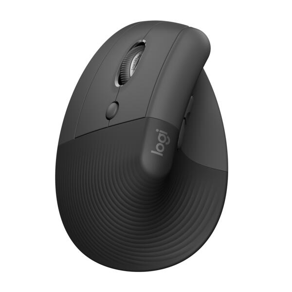 Logitech Lift for Business ergonomische vertikale Maus für Linkshändler 910-006495