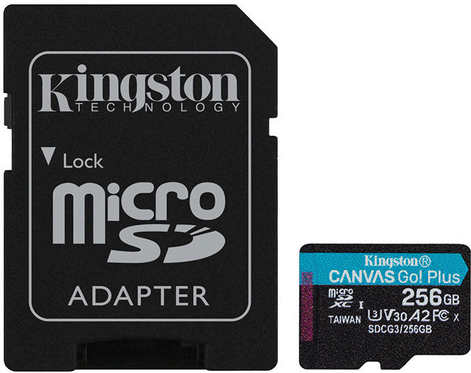 MEMÓRIA MICRO-SD KINGSTON 256GB CL10