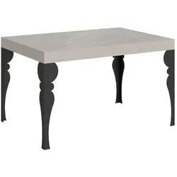 Itamoby Paxon Cashmere Ausziehtisch 140/224x80cm mit anthrazitfarbenen Beinen