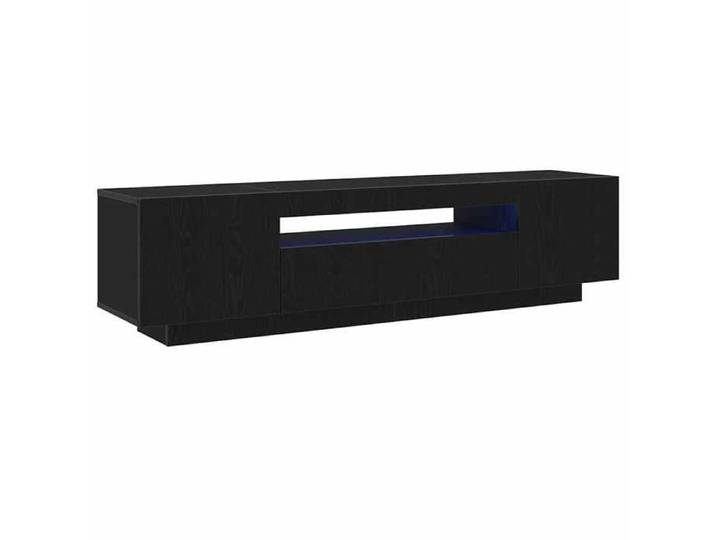 NEUF Meuble TV BKM Meuble Télé de Salon Noir 160 x 35 x 40cm Bois d'ingénierie FR00_76812042324