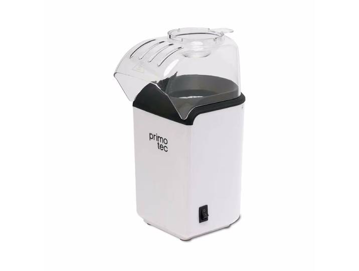 Primotec Moviesnack Popcorn-Maschine – Popcorn Maschine – weiss
