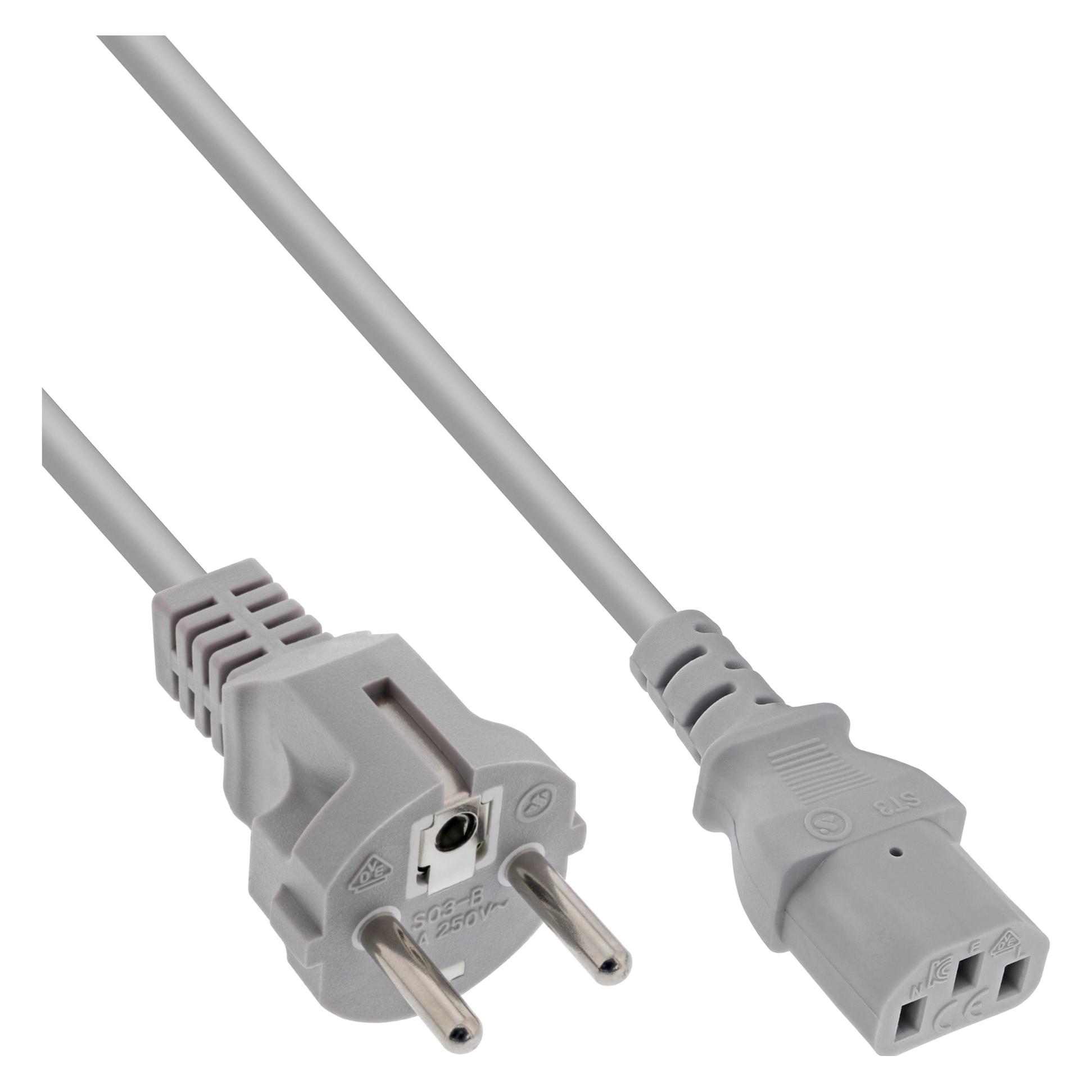 InLine Netzkabel (1 m) (16651S)