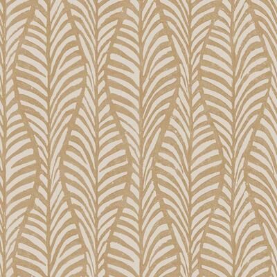 Tempaper Block Print Leaves Peel and Stick Wallpaper