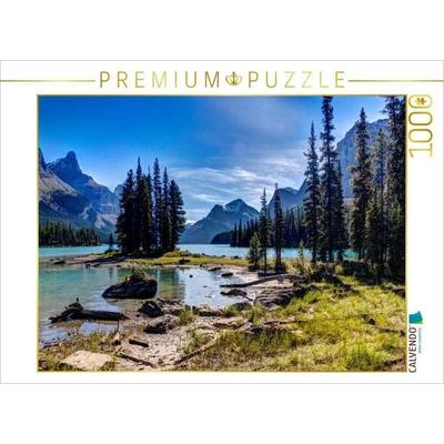 CALVENDO Puzzle Maligne Lake Kanada | 1000 Teile Lege-Größe 64x48cm Foto-Puzzle für glückliche Stunden, Game von , Calvendo Puzzle