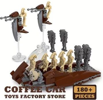Inspired Finds Star Plan Attack Craft Building Bricks Set 3D Robot And Spacecraft Model 180pcs