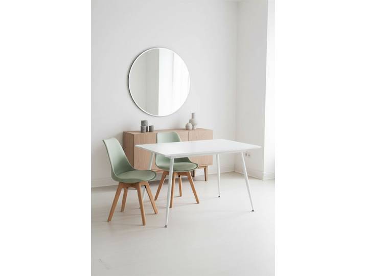 Tabela ausziehbarer Tisch 120 - 160cm - Weiß