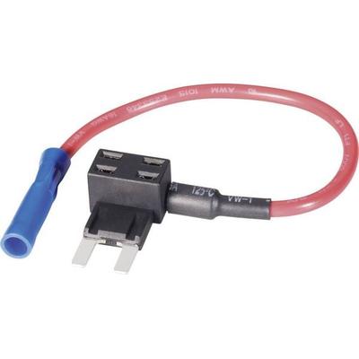 TRU COMPONENTS Flachsicherungsadapter Flachsicherung Mini 15A 1.5mm² 1St.