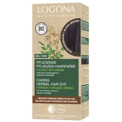 Logona Haarfarbe Pulver Schwarzbraun