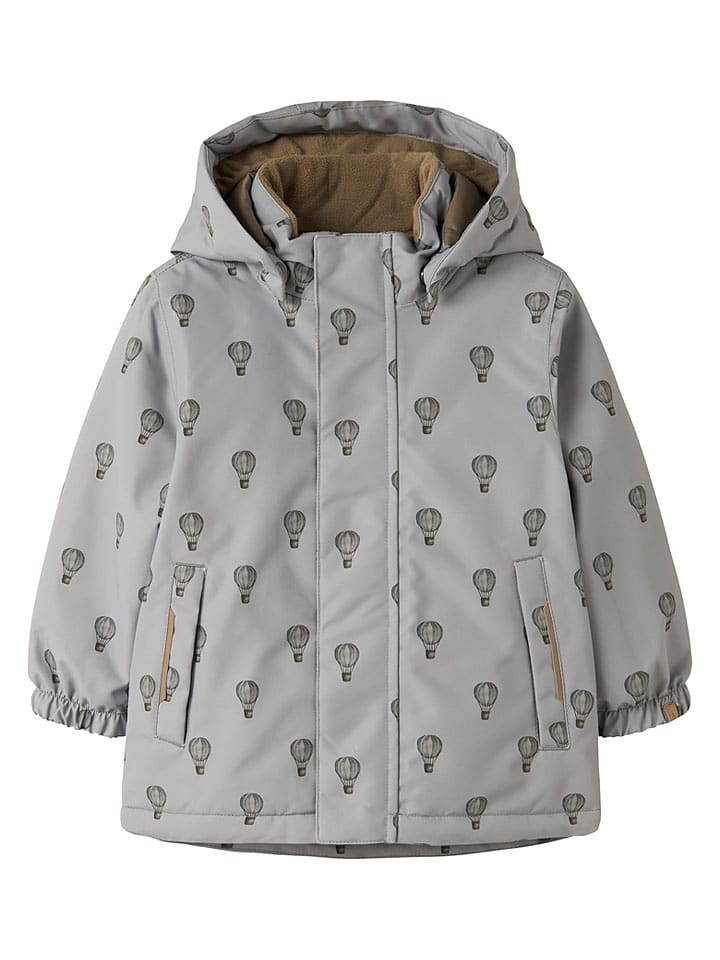 Lil Atelier Funktionsjacke "Lasnow" in Grau - 92