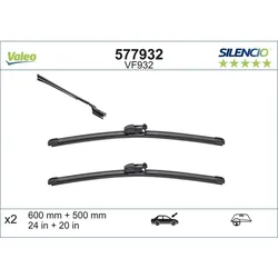 Scheibenwischer VALEO 577932 für Land Rover Range IV Discovery V