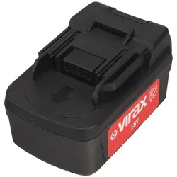 Virax, Werkzeugakku + Ladegerät, Akku 18V (3,0 Ah) (18 V)