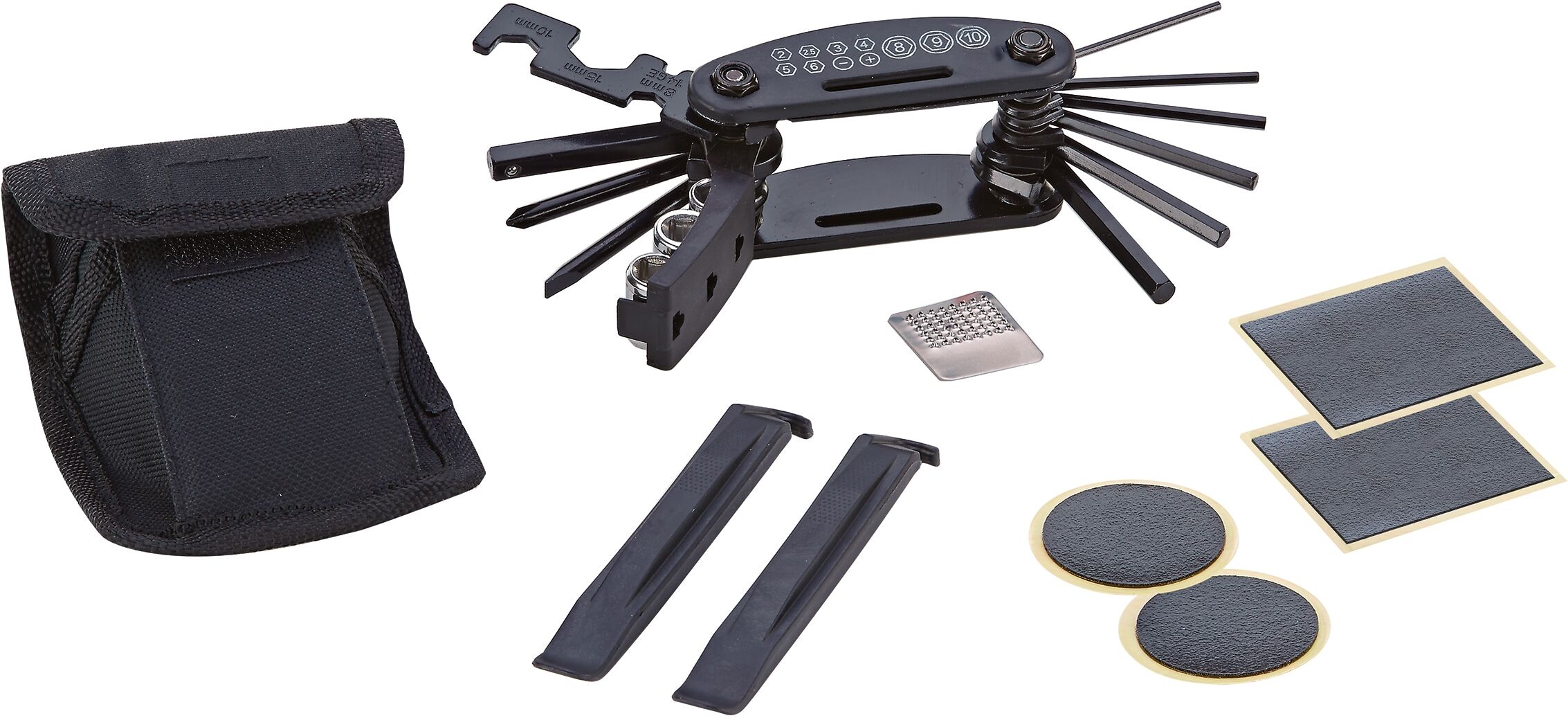 Fahrrad-Reparaturset PROPHETE, schwarz, Reparatur-Sets