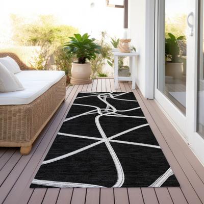 Addison Rugs Machine Washable Indoor/ Outdoor Contemporary Links Chantille Rug