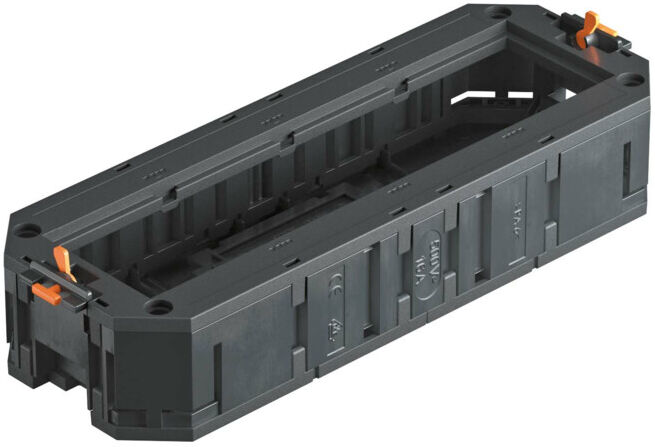 OBO Bettermann Support universel Vertr pour 4 appareils Modul45 UT4 45 (7408727)