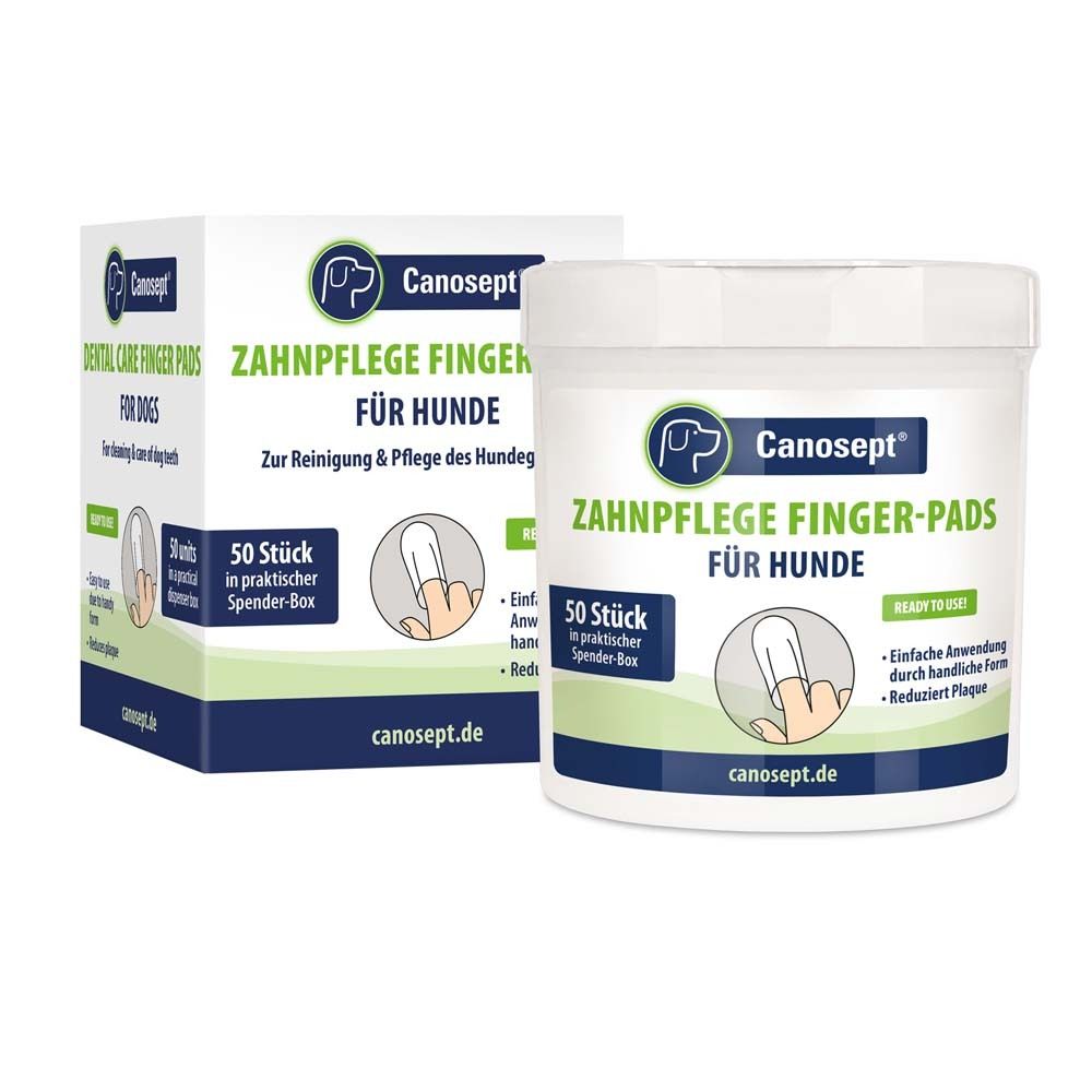 Canosept Zahnpflege Finger-Pads f.Hunde 50 St Pads