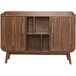 Sideboard Vintage Holz Nussbaum HALLEN