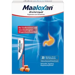 MAALOXAN 25 mVal Liquid 20X10 ml