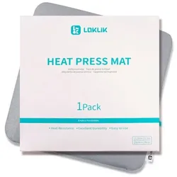 LOKLiK Wärmeschutzmatte für Transferpresse 290 x 290 mm