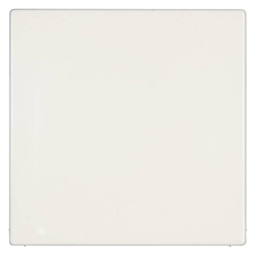 JUNG LS-design Blindabdeckung LS994BWW alpinweiss mit Tragring (LS994BWW)