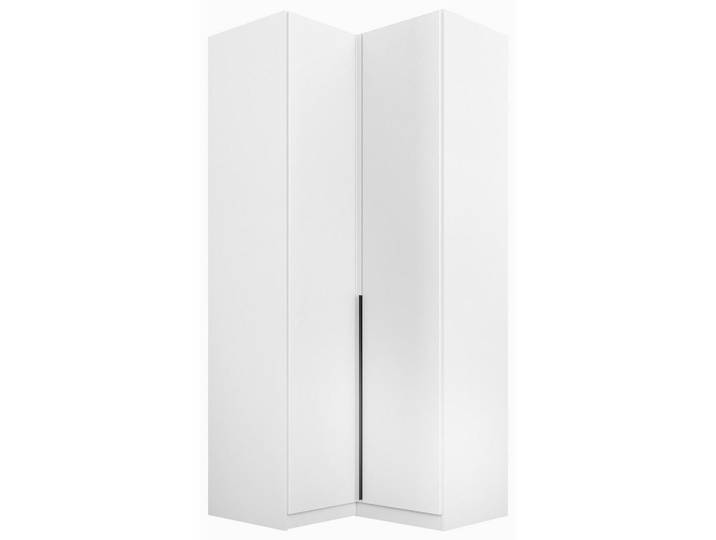 Eckschrank B: 100 cm Alabama Weiß