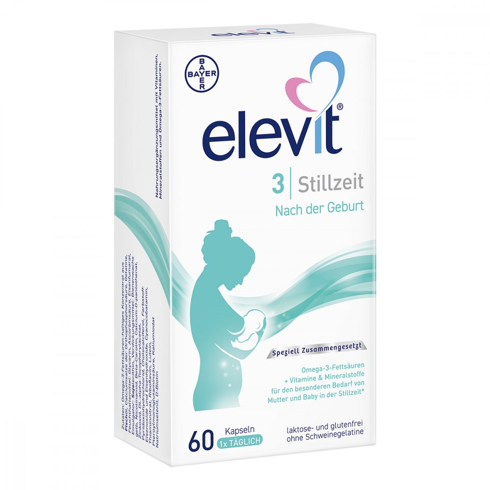 Bayer Vital GmbH Elevit 3 Stillzeit Weichkapseln 13162655