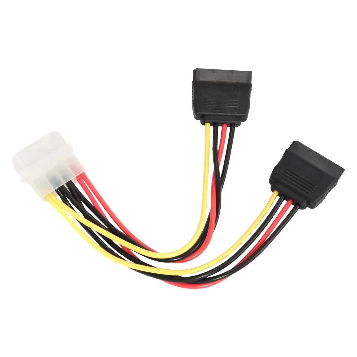 Gembird CABLE POWER SATA X2 30CM/CC-SATA-PSY-0.3M (30 cm, SATA) (CC-SATA-PSY-0.3M)