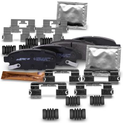 Bestprice Bremsbeläge + Zubehör Hinterachse [Hersteller-Nr. 40665333] für Opel
