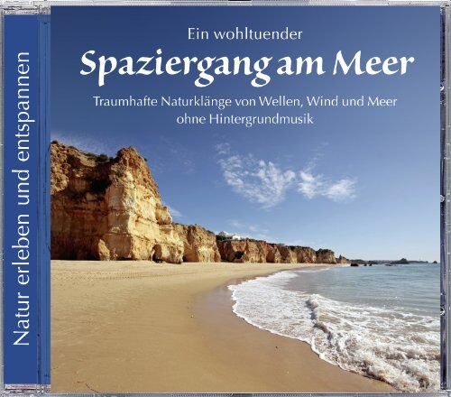 Naturgeräusche - Spaziergang am Meer. Traumhafte Naturklänge von Wellen, Wind und Meer. Ohne Hintergrundmusik - Preis vom 16.10.2026 11:41:07 h