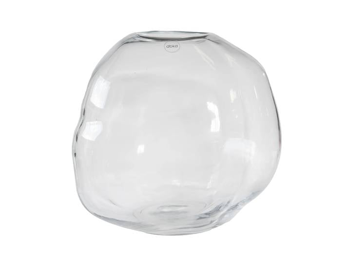 DBKD Vase Pebble klar Grand Ø28 cm