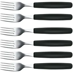 VICTORINOX Gabeln Tafelgabeln schwarz, silber