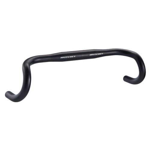 Ritchey RL1 Baquiano Drop Lenker, 31.8mm, 40cmx118x73mm, 0°/12°, OE Verpackung, bb black (31.80 mm) (30325317006-796941308014)