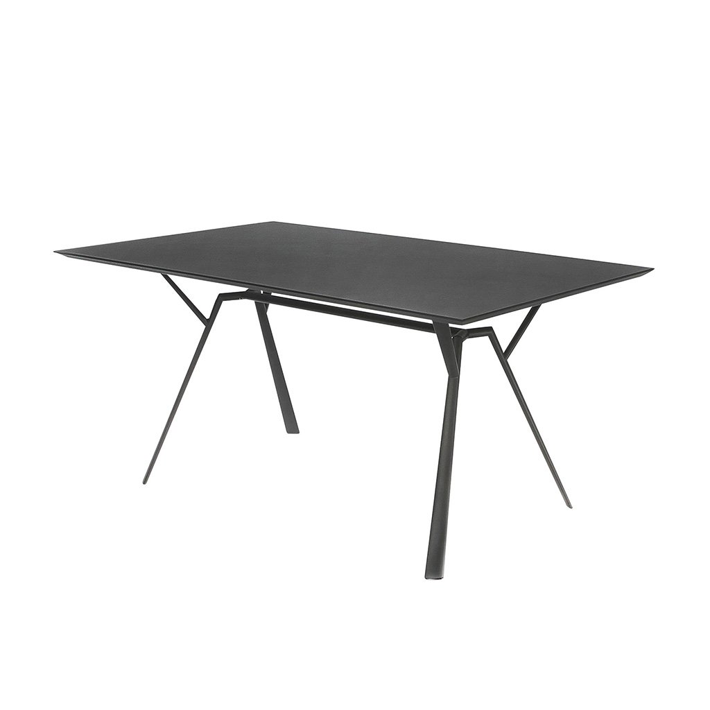 Fast Radice Quadra Tisch 90 x 150cm (schwarz (2, Black)) schwarz (2, Black) 9015-2