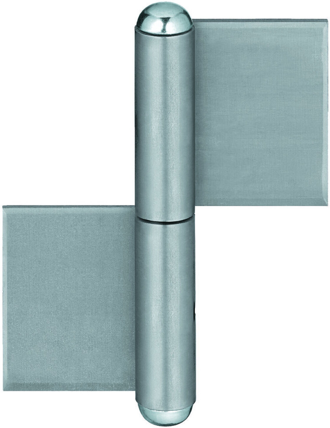 SIMONSWERK Anschweißband KO 4, 160x50x16x5 2tlg. Stahl blank (5 140576 0 00205)