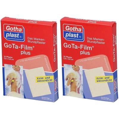 Gota Film plus 3,8x3,8 cm Pflaster 2x 2x20 St