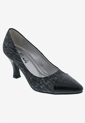 Women's Zesty Pump by Bellini in Black Laser Stripe (Size 10 M)