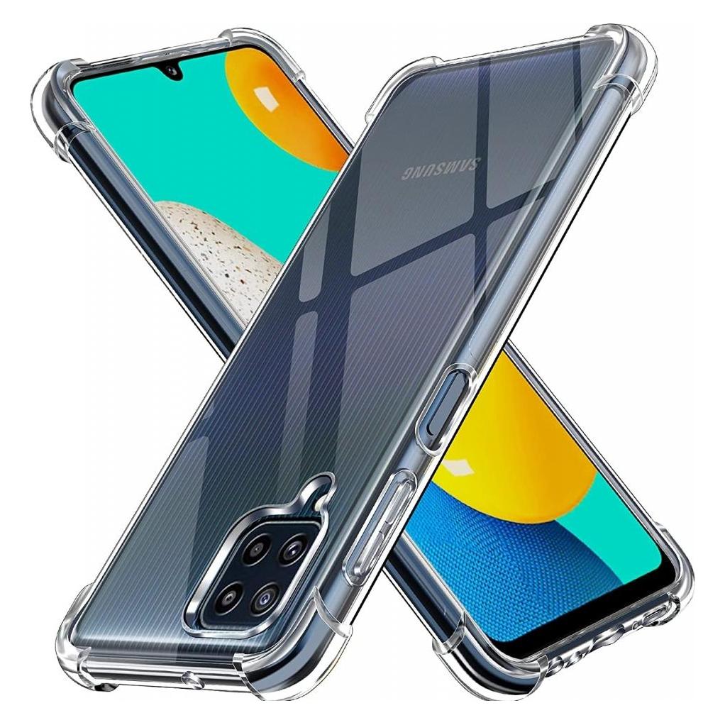 Screenguard Samsung Galaxy M32 Hülle Crystal Soft Airbag Bumper (Samsung Galaxy M32) (00029670)