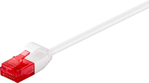 Microconnect V-UTP6A02W-SLIM Cat6a U/UTP netwerkkabel, Wit, 2 m
