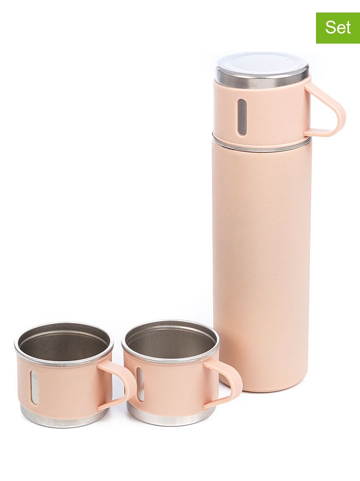 DAM 4tlg. Isolierflaschen-Set in Rosa - onesize