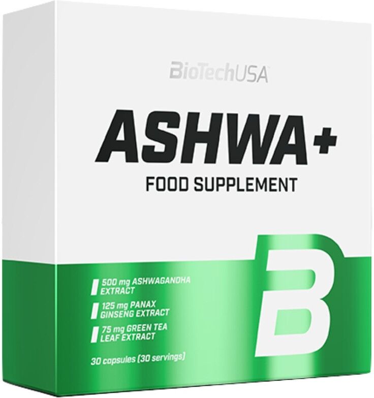 BiotechUSA Ashwa+ 30 Capsules