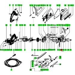 Festool Getriebegehäuse für AXT 50 LA vollständig