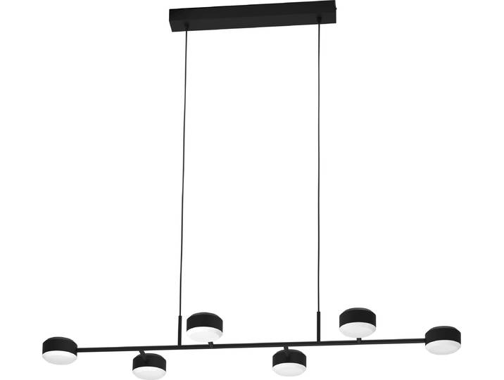 Eglo 900352 CLAVELLINA LED 6x Suspension 6x7W 1200x400mm noir blanc blanc chaud dimmable